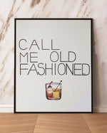 Erica Goldstein, founder of The Blank Canvas Company, creates handmade artwork - canvases, prints and greeting cards - to empower women. Her funky beer-inspired designs, like the "Call Me Old Fashioned" print, will add brightness to your bar cart!