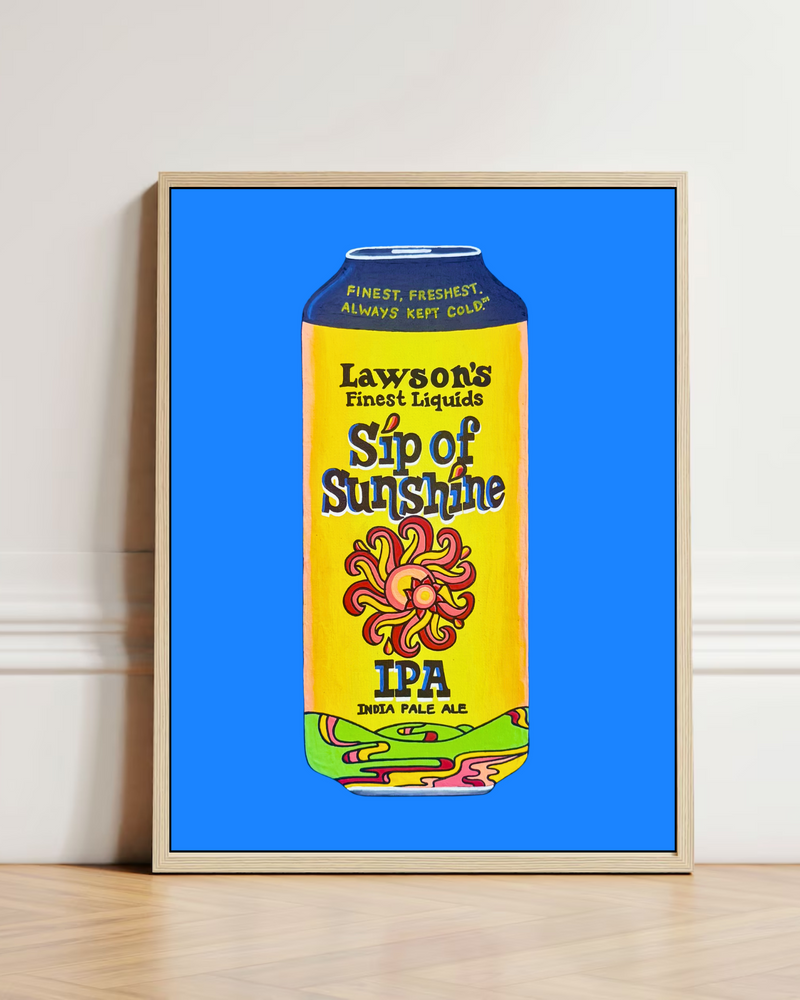 Lawson's Sip of Sunshine Print