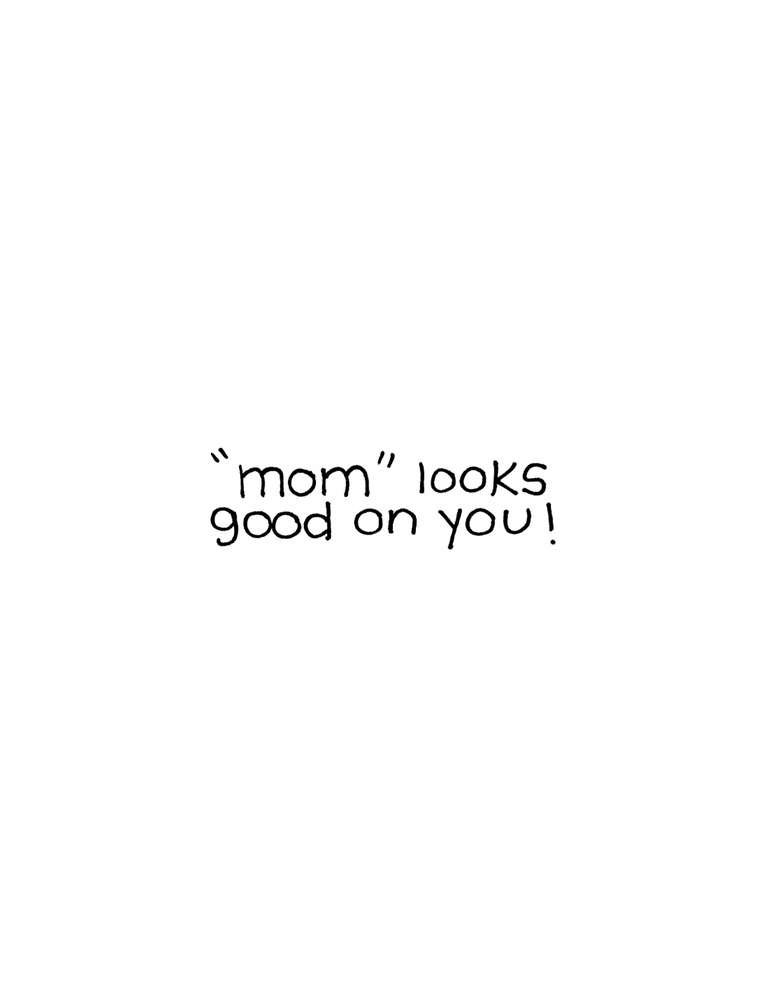 Hot Mama Trucker Hat Mother's Day Card for Moms