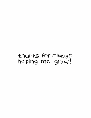Life Would Succulent Without You Thank You Card
