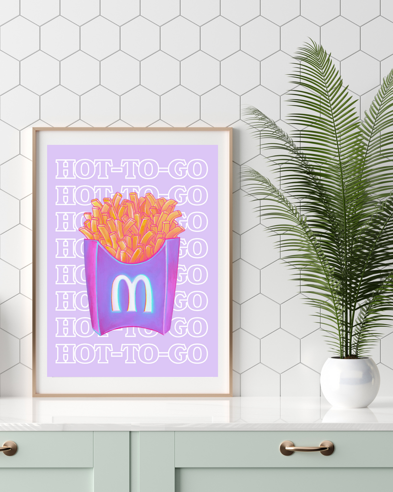McDonalds Hot-To-Go Print | *My #1 Best Seller