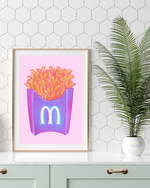 McDonalds (Pink) Print