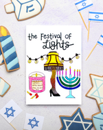 Festival of Lights Hanukkah Card