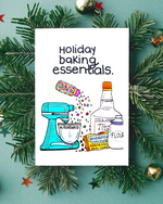 Holiday Baking Essentials Holiday Card