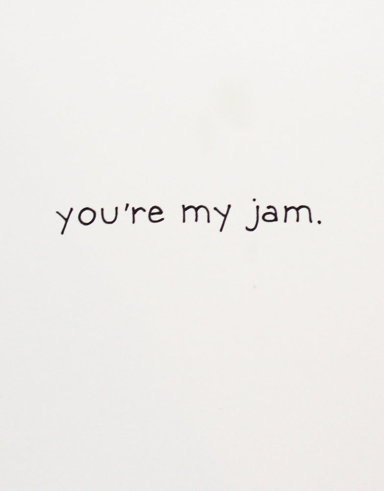 You're My Jam Couples Card