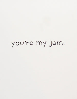 You're My Jam Couples Card