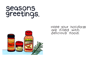 Seasons Greetings Holiday Card