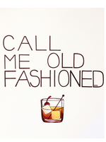 Call Me Old Fashioned Greeting Card