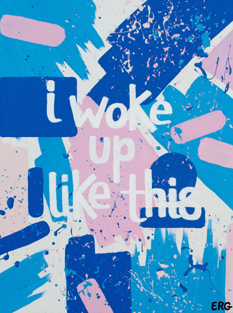 The “I Woke Up Like This” art print is inspired by the one, the only, Beyoncé. It’s a daily reminder that you have the same amount of hours in the day as Bey, don’t forget to crush it. The print is available in 8"x10" or 11"x14".