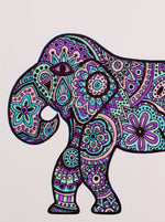 Pastel Elephant Greeting Card