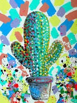 Colorful Cactus Print
