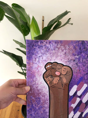 My “Smash The Patriarchy” 8"x10" original canvas is a statement piece that brings empowering vibes into your home. Whatever you’re fighting for - reproductive rights, justice for POC or equal pay, this canvas will offer a pop of color.