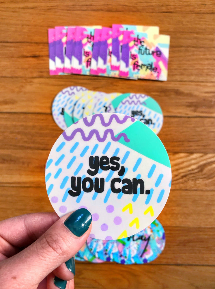 Ignite your inner girl boss with my Female Empowerment Sticker 4-pack! It’s the ultimate bundle for all of my bad ass betches out there. Choose up to 4 designs. 3"x3" sticker | Handmade | Designed in Boston