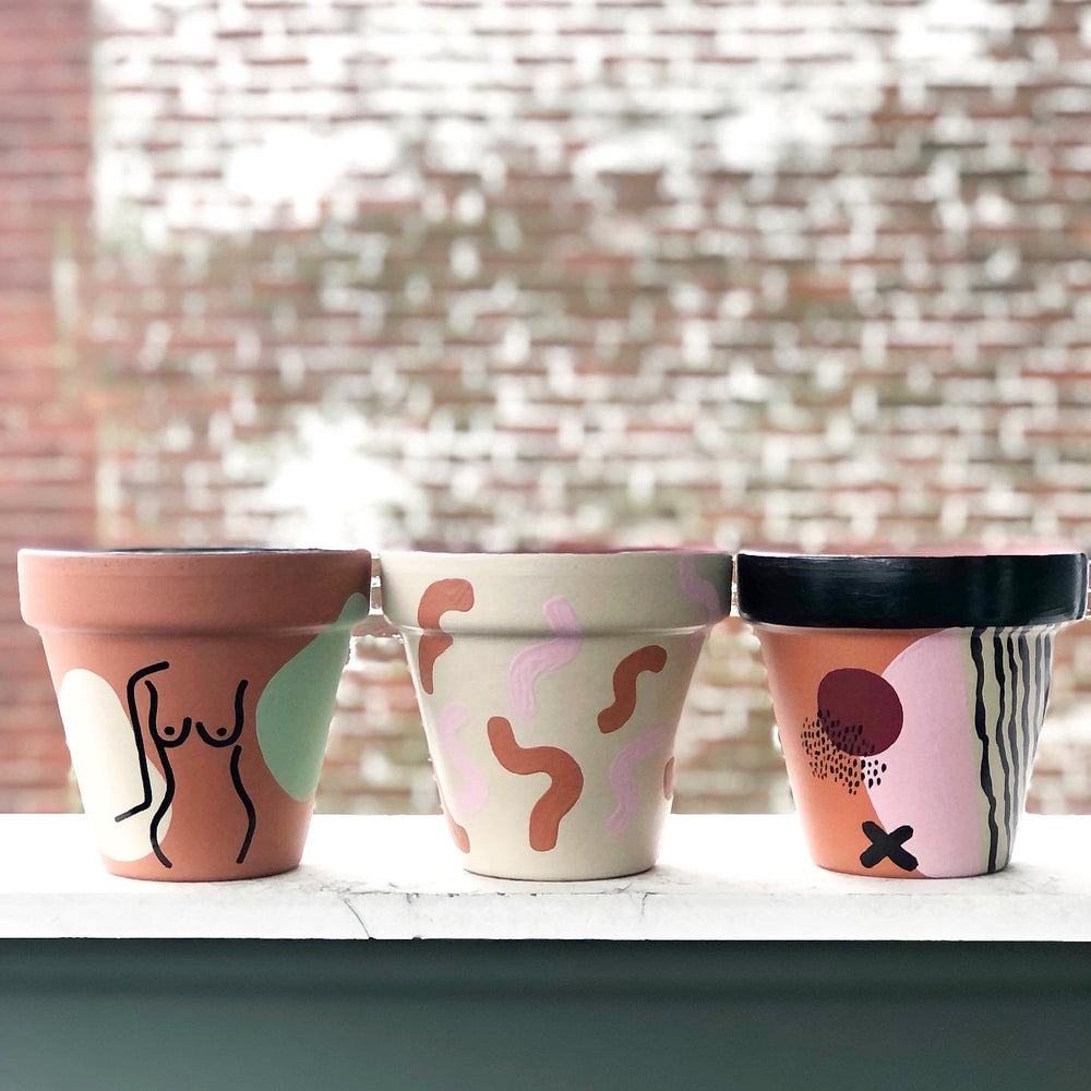 feminist plant pot Femme Figure Planter | The Blank Canvas Company